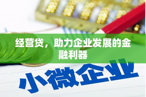 弋阳经营贷，助力企业发展的金融利器