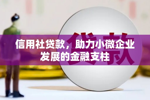 弋阳信用社贷款，助力小微企业发展的金融支柱
