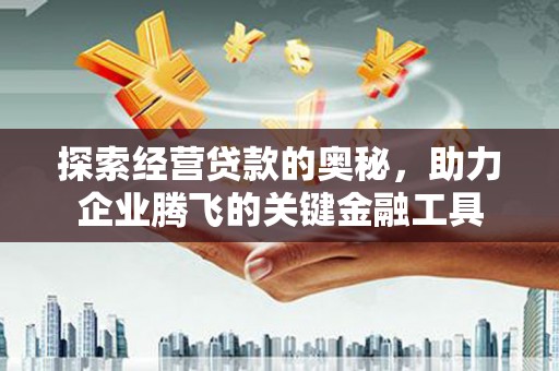 弋阳探索经营贷款的奥秘，助力企业腾飞的关键金融工具