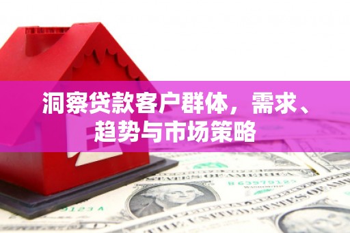 弋阳洞察贷款客户群体，需求、趋势与市场策略