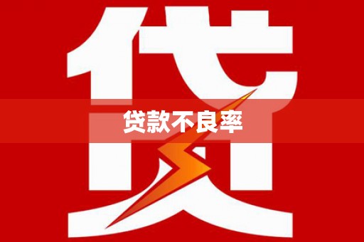 弋阳贷款不良率