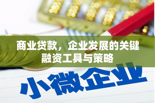 弋阳商业贷款，企业发展的关键融资工具与策略
