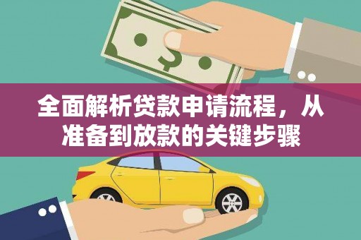 弋阳全面解析贷款申请流程，从准备到放款的关键步骤
