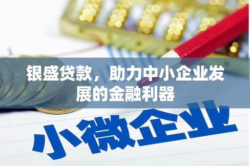 弋阳银盛贷款，助力中小企业发展的金融利器