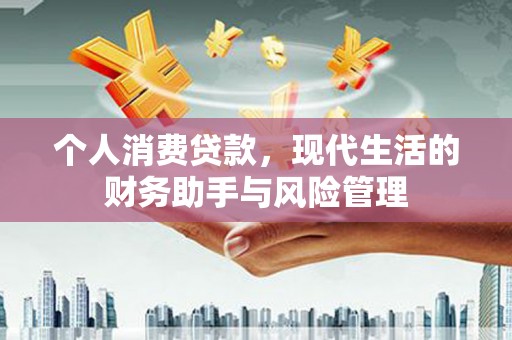 弋阳个人消费贷款，现代生活的财务助手与风险管理