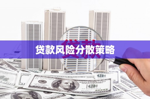 弋阳贷款风险分散策略