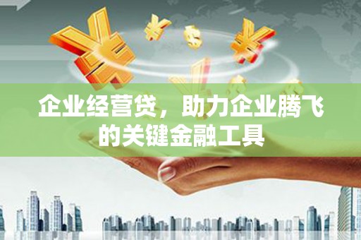 弋阳企业经营贷，助力企业腾飞的关键金融工具