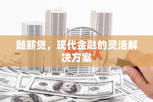 弋阳随薪贷，现代金融的灵活解决方案