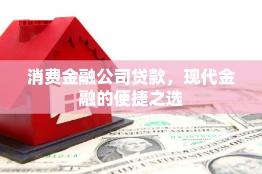 弋阳消费金融公司贷款，现代金融的便捷之选