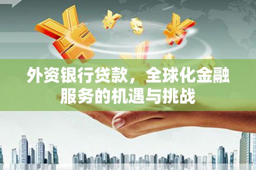 弋阳外资银行贷款，全球化金融服务的机遇与挑战