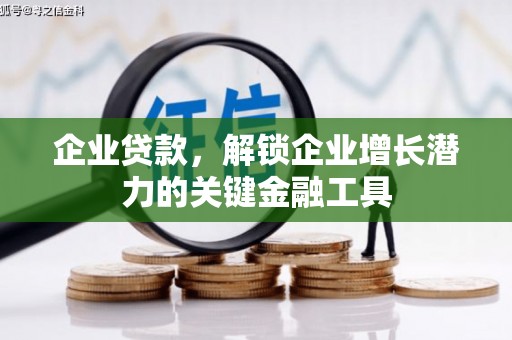 弋阳企业贷款，解锁企业增长潜力的关键金融工具