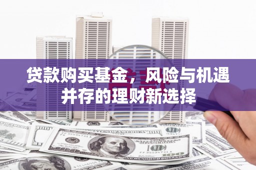 弋阳贷款购买基金，风险与机遇并存的理财新选择