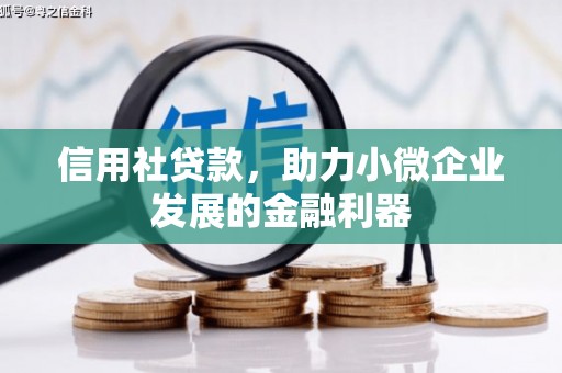 弋阳信用社贷款，助力小微企业发展的金融利器