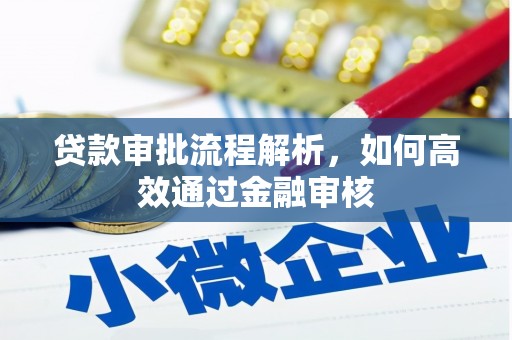 弋阳贷款审批流程解析，如何高效通过金融审核
