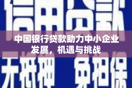 弋阳中国银行贷款助力中小企业发展，机遇与挑战