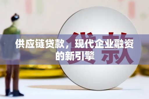 弋阳供应链贷款，现代企业融资的新引擎