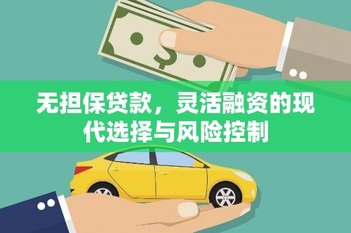 弋阳无担保贷款，灵活融资的现代选择与风险控制