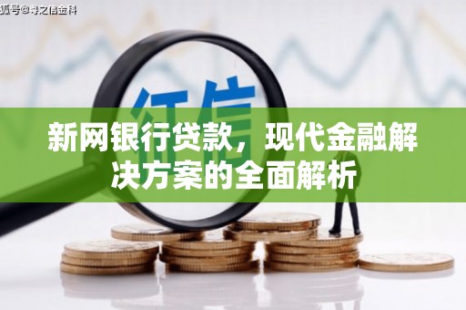 弋阳新网银行贷款，现代金融解决方案的全面解析