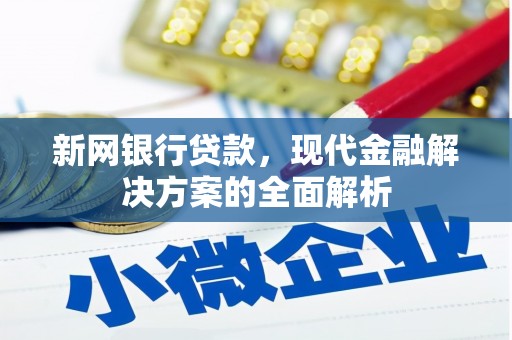 弋阳新网银行贷款，现代金融解决方案的全面解析