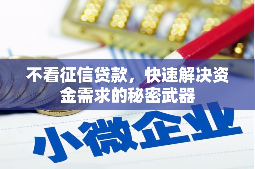 弋阳不看征信贷款，快速解决资金需求的秘密武器