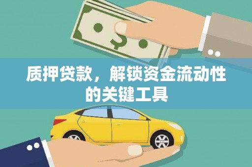 弋阳质押贷款，解锁资金流动性的关键工具