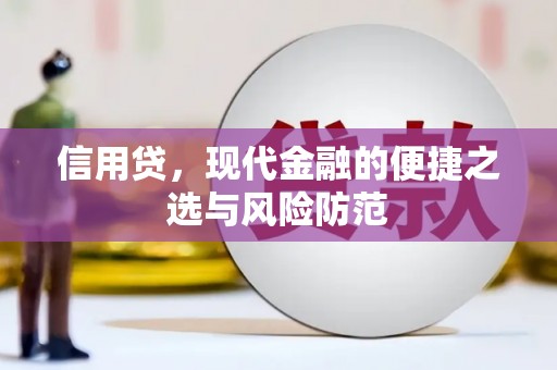 弋阳信用贷，现代金融的便捷之选与风险防范