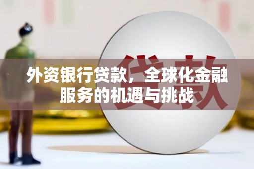 弋阳外资银行贷款，全球化金融服务的机遇与挑战