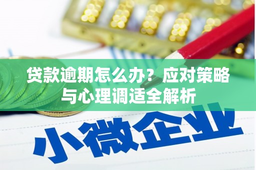 弋阳贷款逾期怎么办？应对策略与心理调适全解析