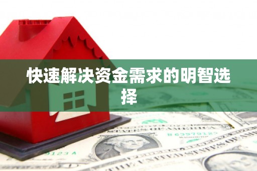 弋阳快速解决资金需求的明智选择