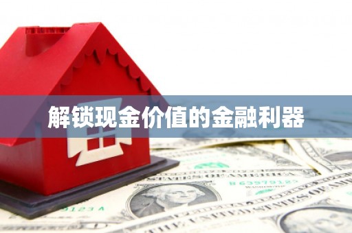 弋阳解锁现金价值的金融利器